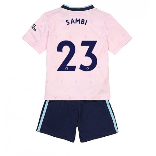 Dres Arsenal Albert Sambi Lokonga #23 Rezervni za djecu 2022-23 Kratak Rukav (+ kratke hlače)